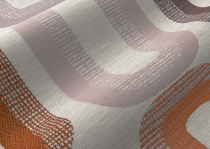 Soho, Terracotta - Made to Measure Curtains - Image 4